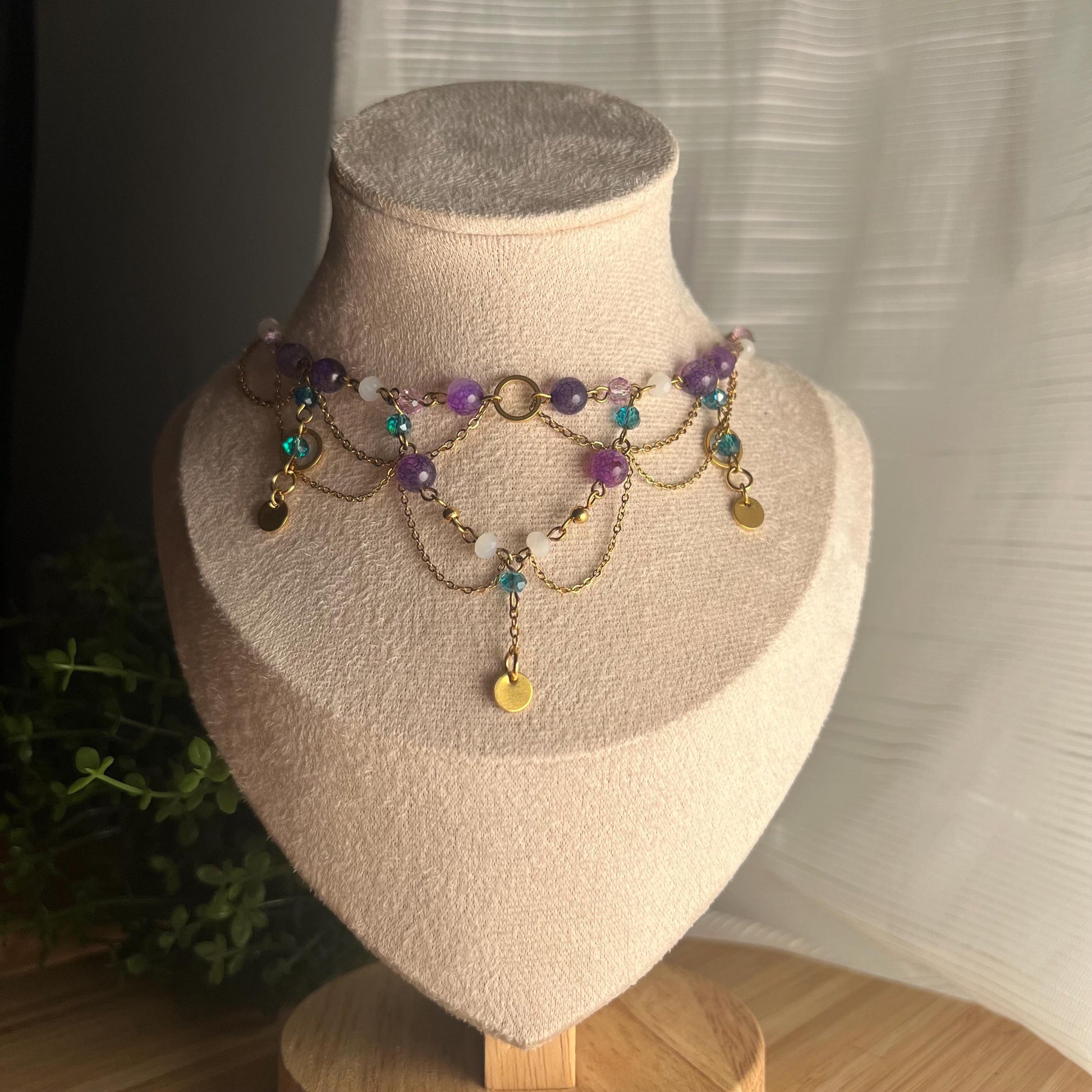 Esmeralda inspired Necklace