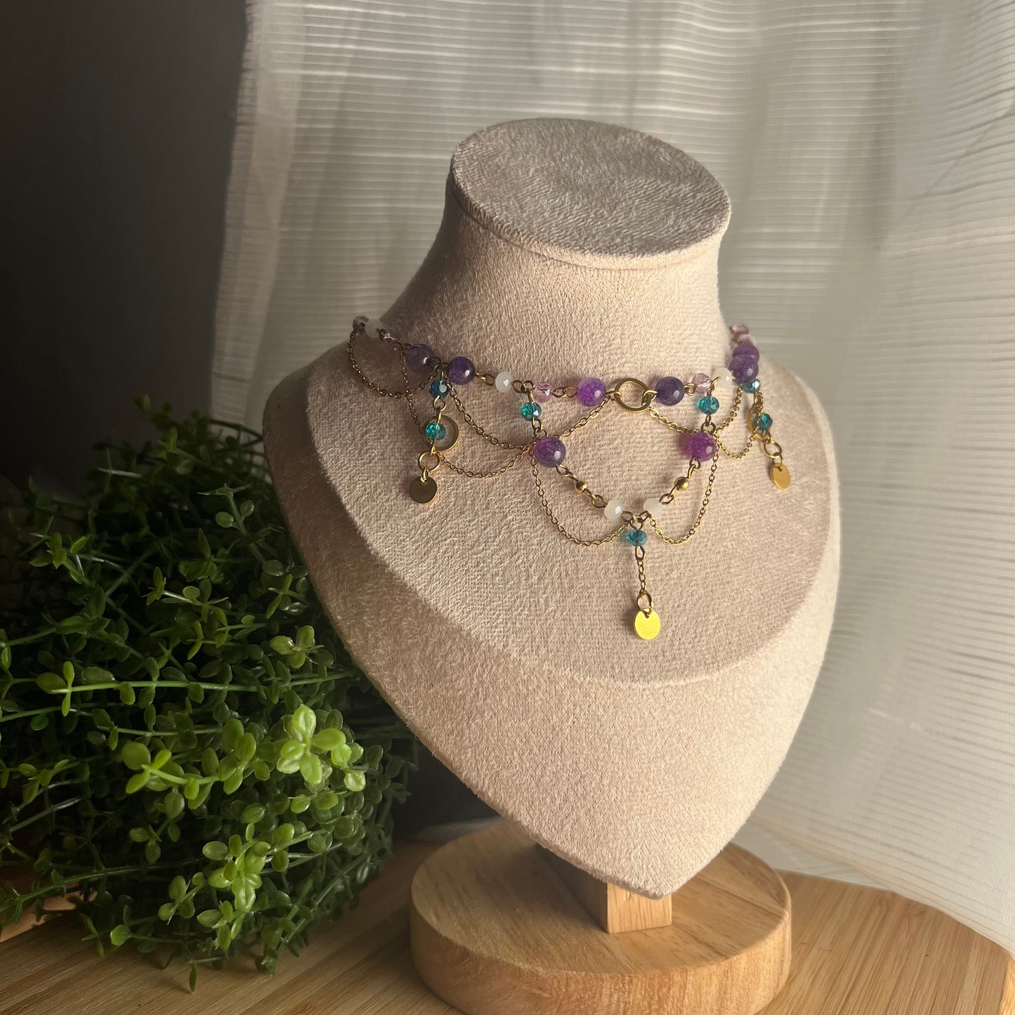 Esmeralda inspired Necklace