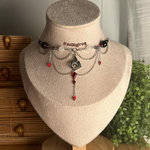 Arlecchino inspired necklace