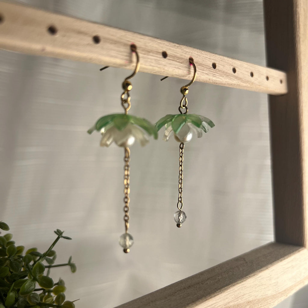 Lily Pad Earrings