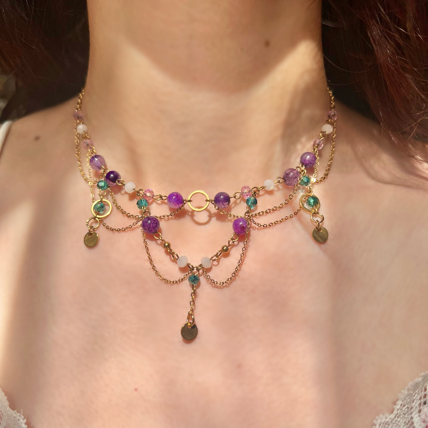 Esmeralda inspired Necklace