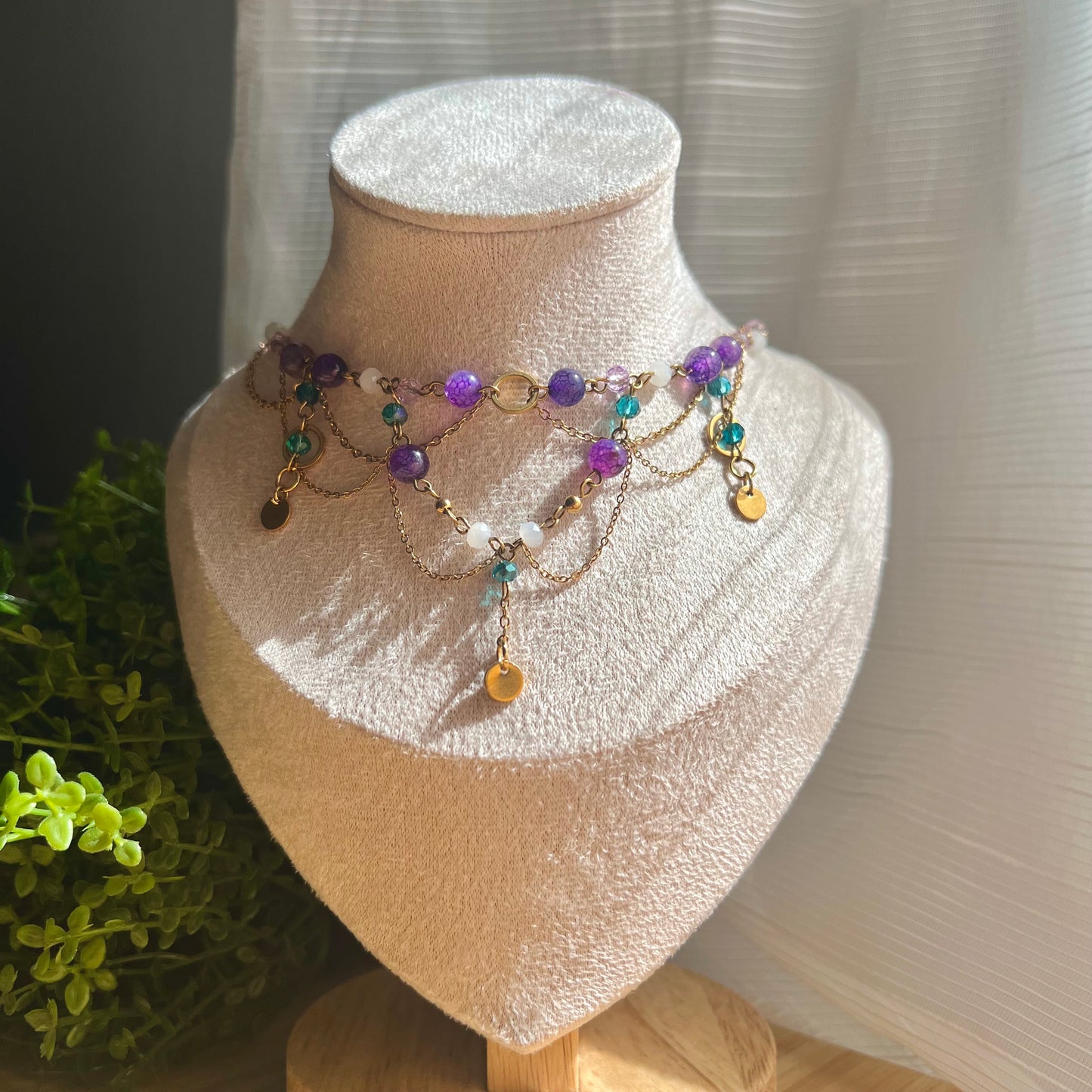 Esmeralda inspired Necklace