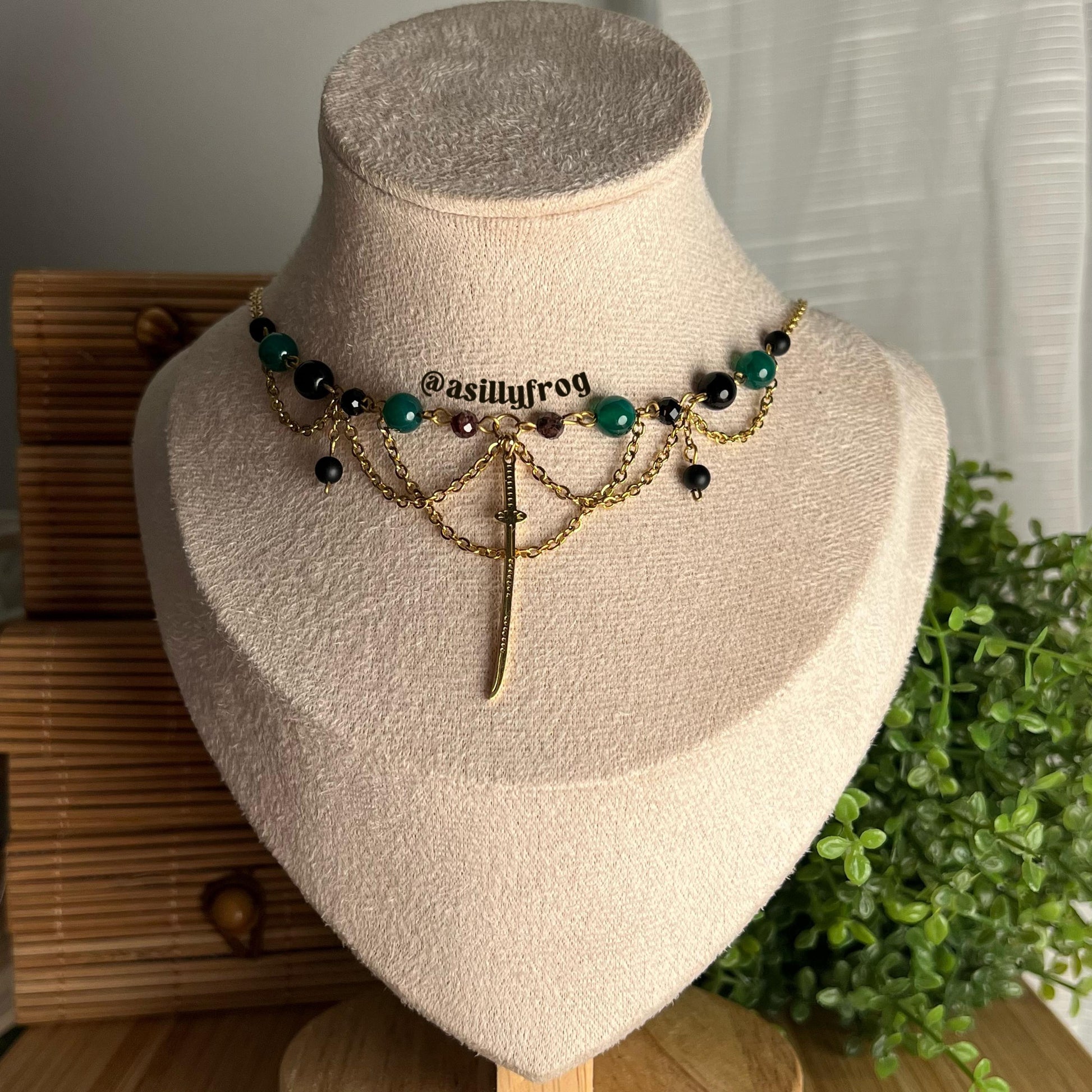 Tanjiro Inspired Necklace