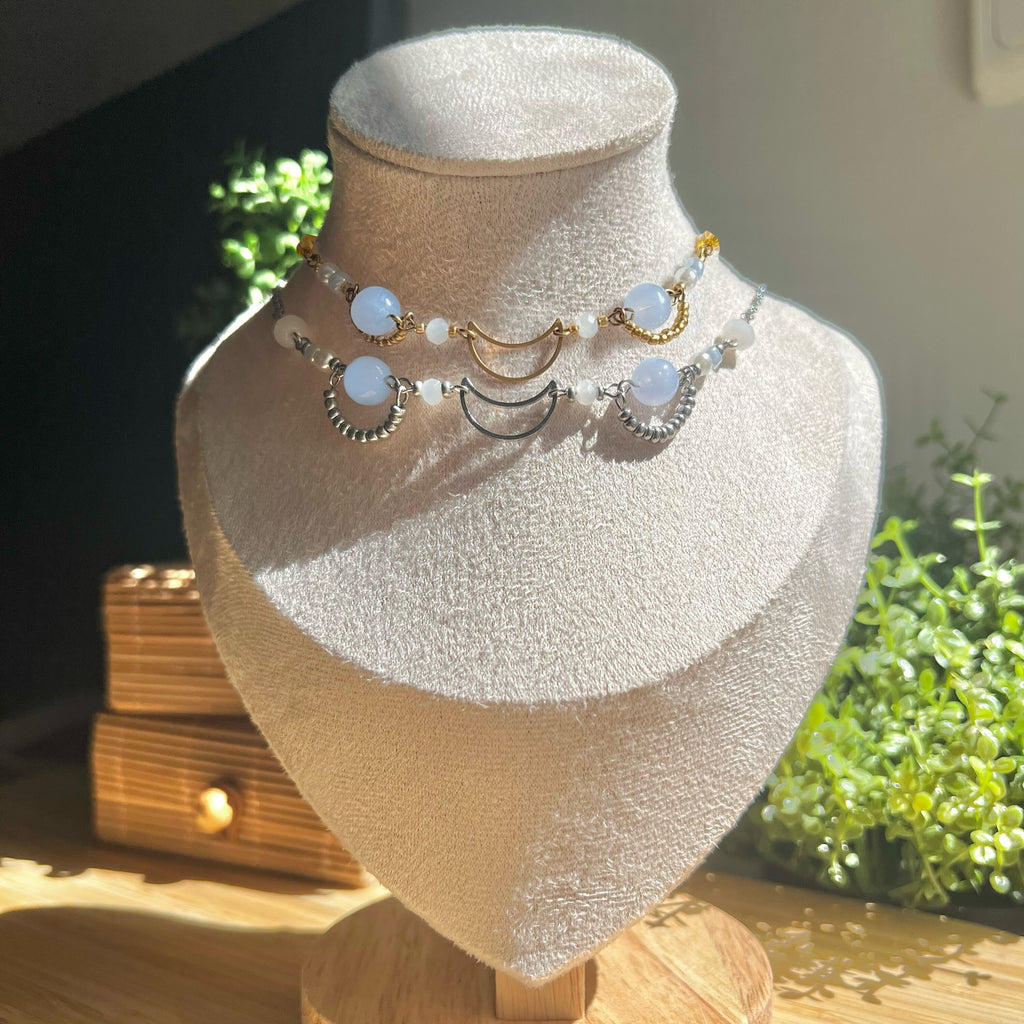 Dainty Moon Necklace